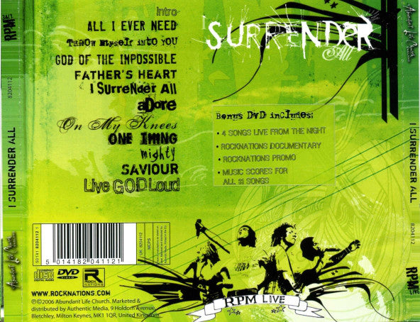 i-surrender-all