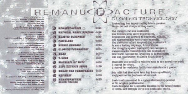remanufacture-(cloning-technology)
