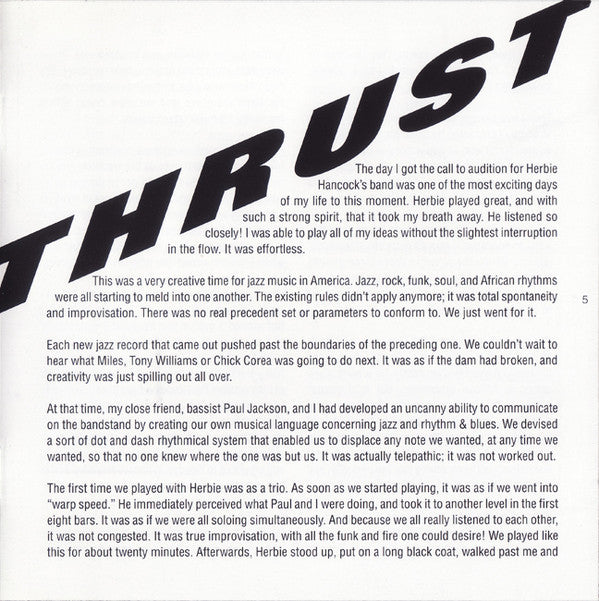 thrust