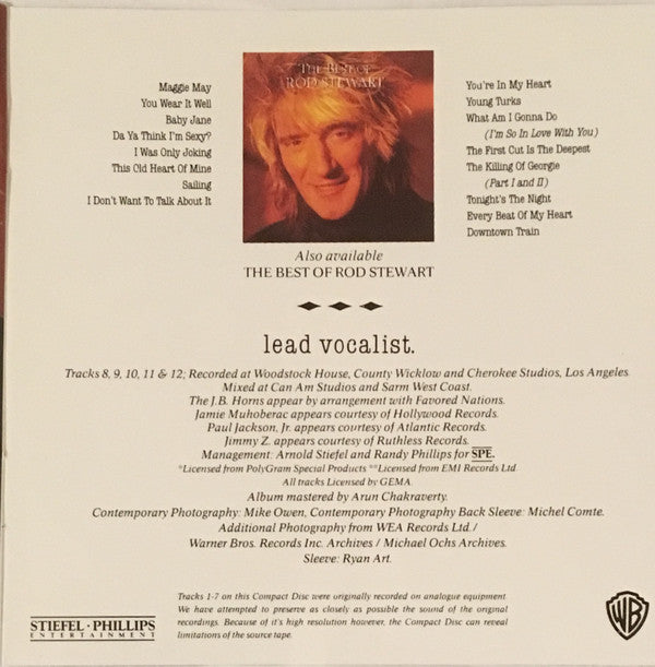 lead-vocalist