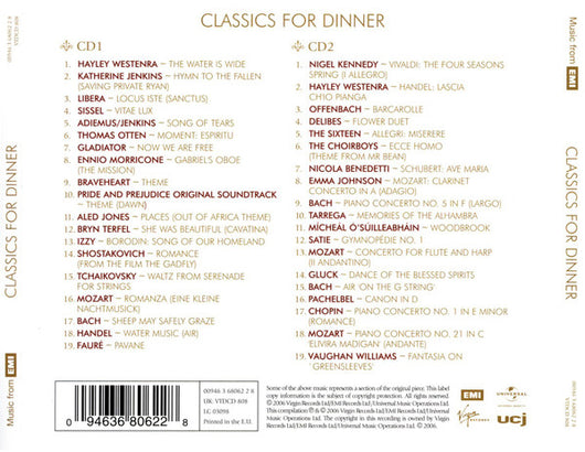 classics-for-dinner