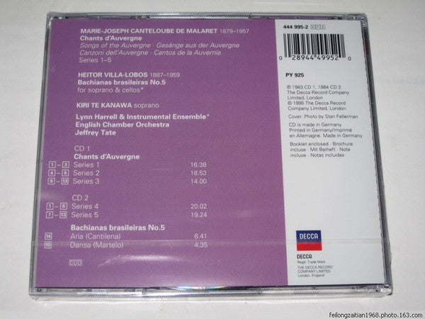 chants-dauvergne-/-bachianas-brasileiras-no.-5