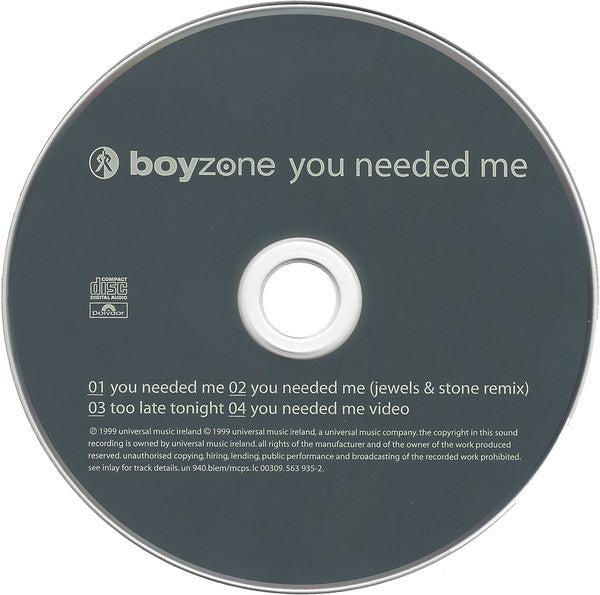 you-needed-me