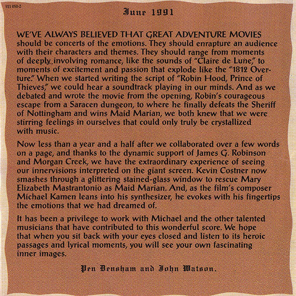 robin-hood:-prince-of-thieves-(original-motion-picture-soundtrack)