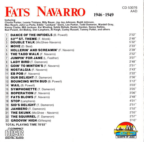 fats-blows-1946-1949