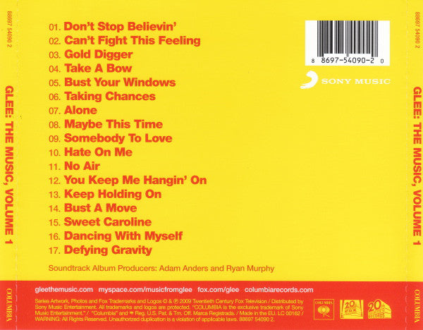glee:-the-music,-volume-1