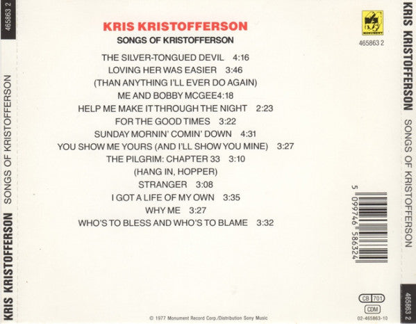 songs-of-kristofferson
