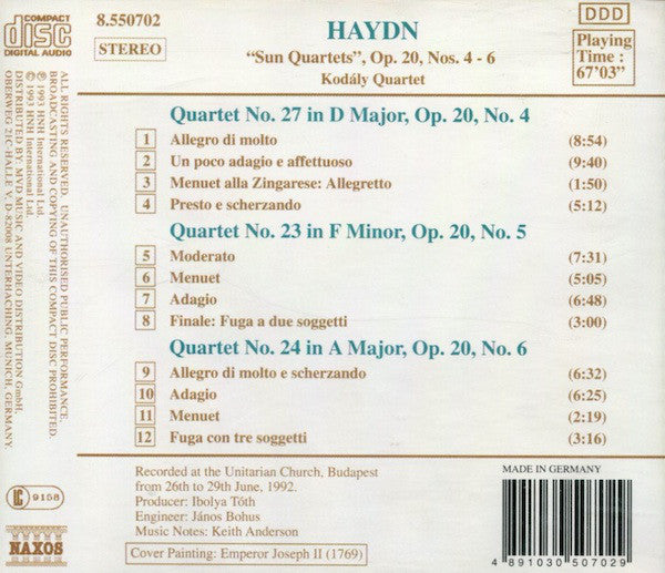string-quartets-op.-20-"sun",-nos.-4---6