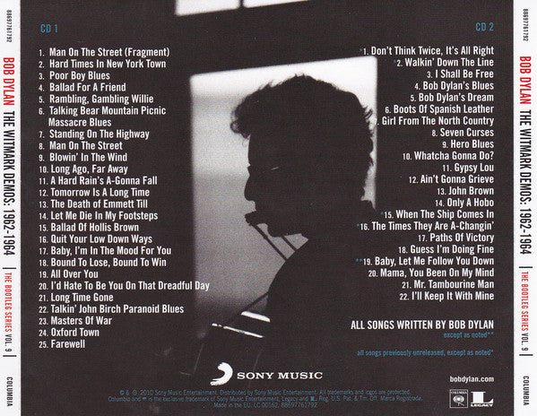 the-witmark-demos:-1962-1964