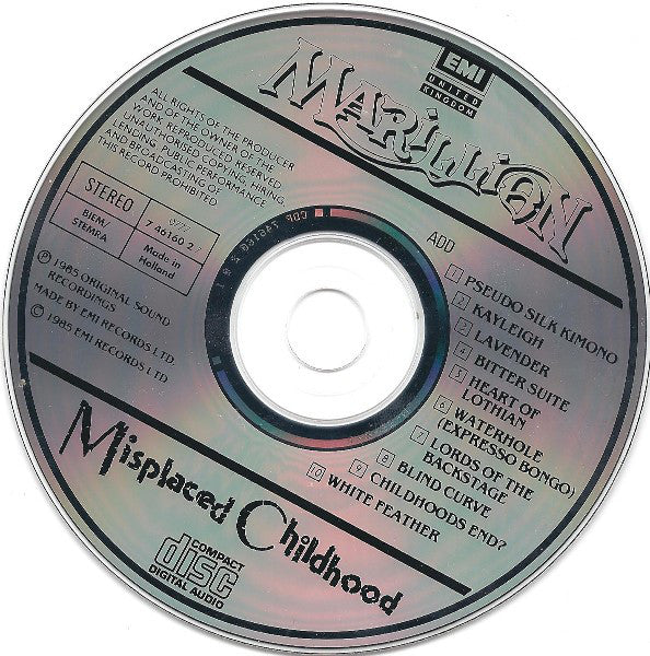 misplaced-childhood