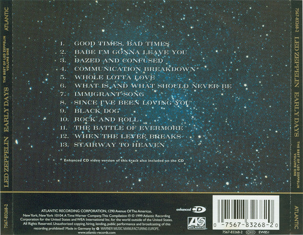 early-days-(the-best-of-led-zeppelin-volume-one)