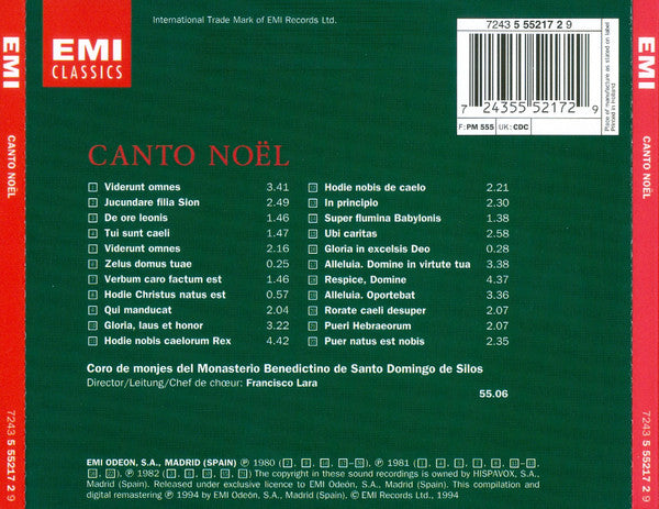 canto-noël