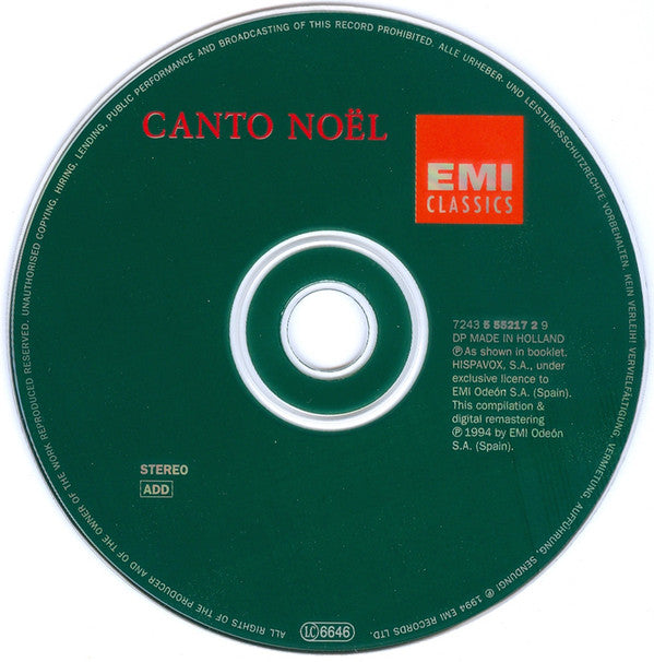 canto-noël