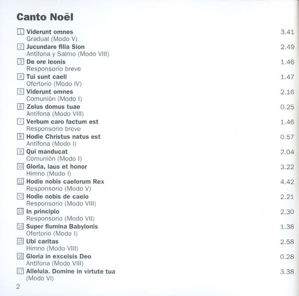 canto-noël