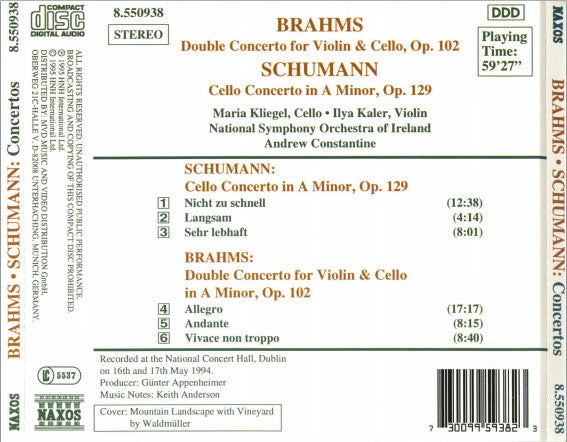 brahms-•-schumann:-concertos