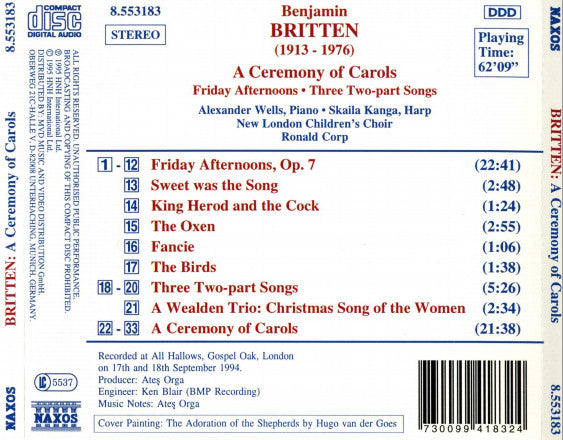 a-ceremony-of-carols-/-friday-afternoons-·-three-two-part-songs