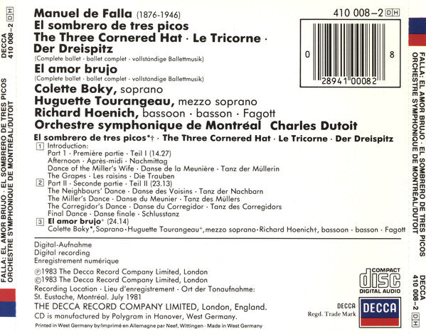 the-three-cornered-hat-/-el-amor-brujo