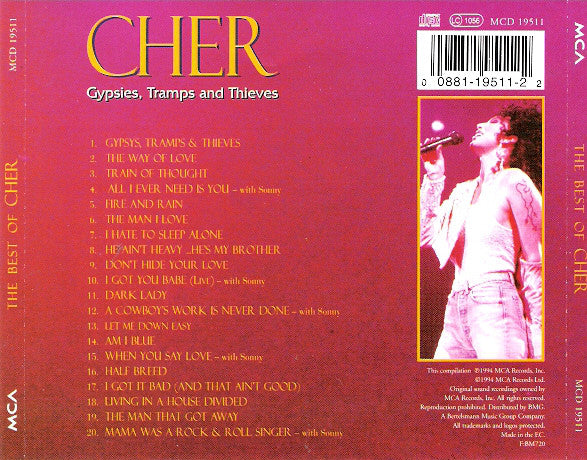 the-best-of-cher---gypsies,-tramps-and-thieves