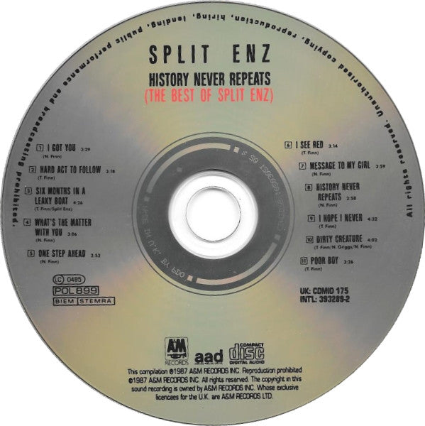 history-never-repeats-(the-best-of-split-enz)