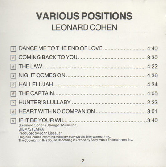 various-positions