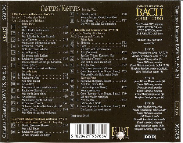 cantatas-=-kantaten-vol.-x