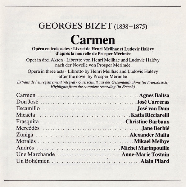 carmen.-highlights