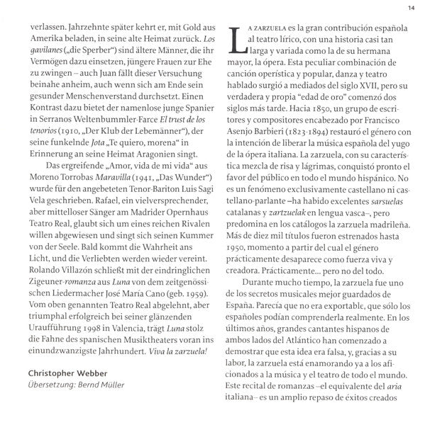 gitano-zarzuela-arias