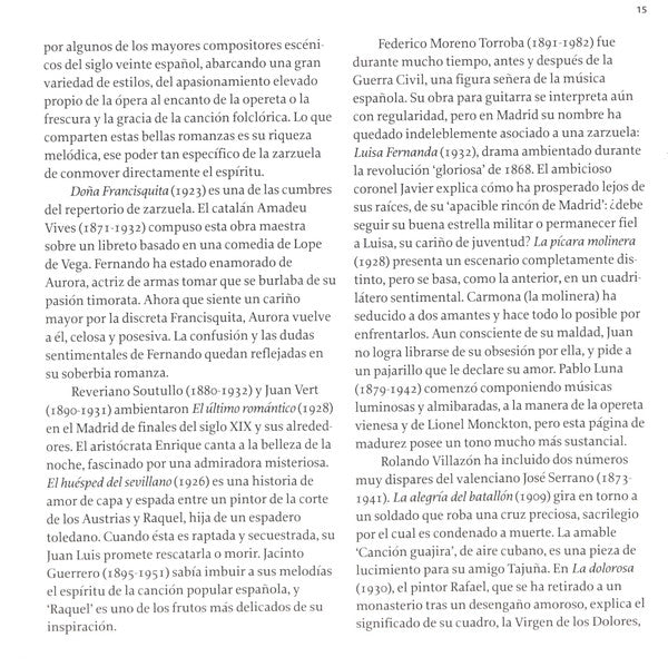 gitano-zarzuela-arias