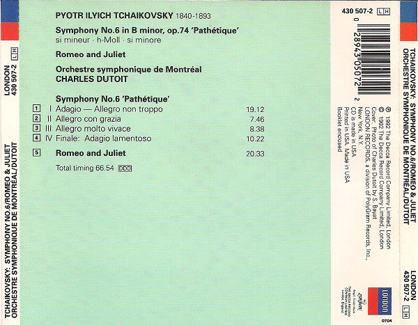 symphony-no.6-pathétique;-romeo-&-juliet