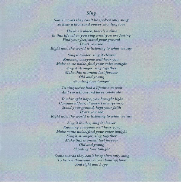 sing