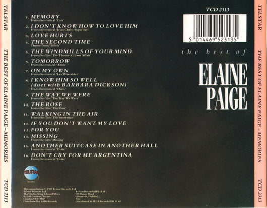 the-best-of-elaine-paige---memories