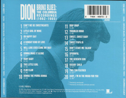 bronx-blues:-the-columbia-recordings-(1962-1965)