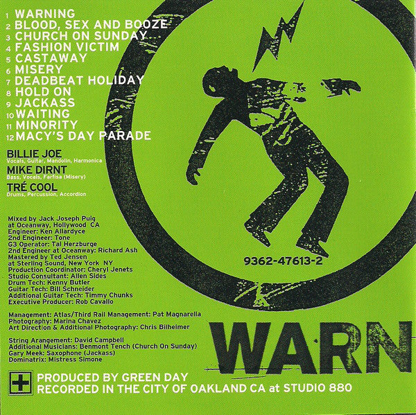 warning: