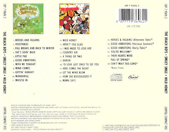 smiley-smile-/-wild-honey