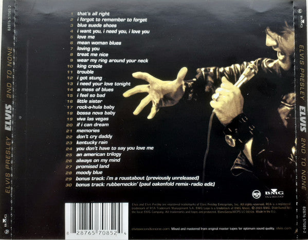 elvis-2nd-to-none