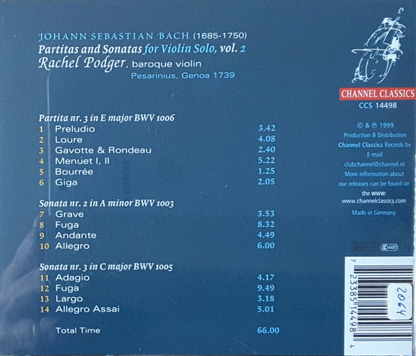 sonatas-&-partitas-for-violin-solo,-vol.-2