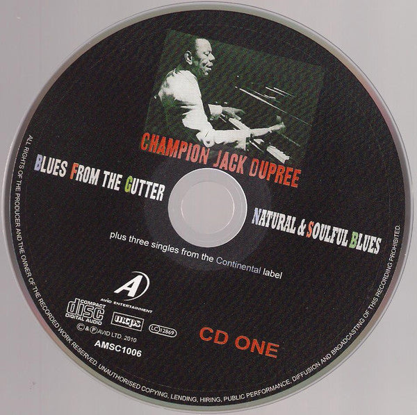 two-classic-albums-plus-40s-&-50s-singles:-blues-from-the-gutter-and-natural-&-soulful-blues