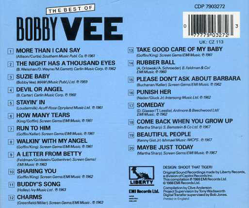 the-best-of-bobby-vee