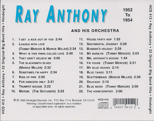 22-original-big-band-hits:-young-man-with-a-horn-(1952-1954)