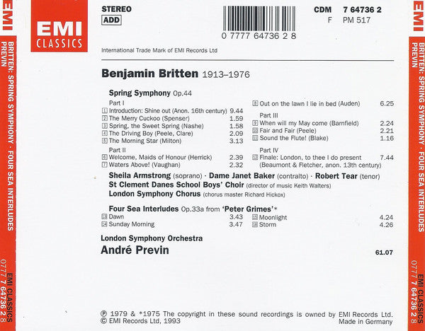 spring-symphony-/-four-sea-interludes-(peter-grimes)