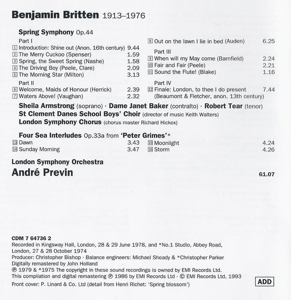 spring-symphony-/-four-sea-interludes-(peter-grimes)