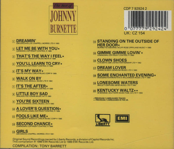 the-best-of-johnny-burnette