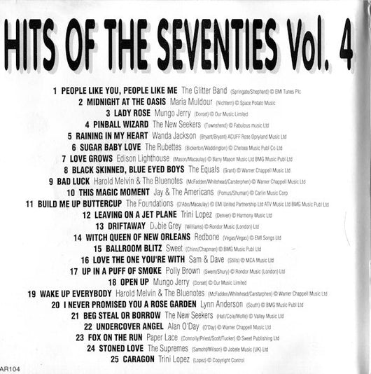 hits-of-the-seventies---volume-4