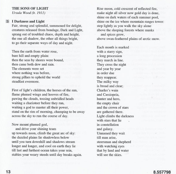 willow-wood-/-the-sons-of-light-/-toward-the-unknown-region-/-five-variants-of-dives-and-lazarus