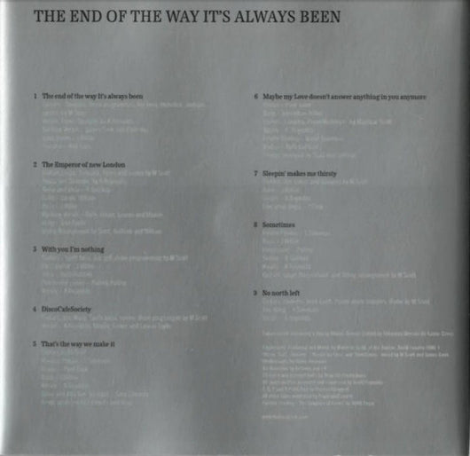 the-end-of-the-way-its-always-been