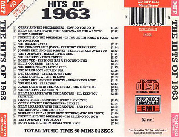 hits-of-1963