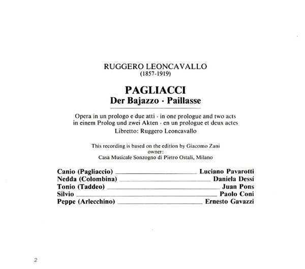 pagliacci