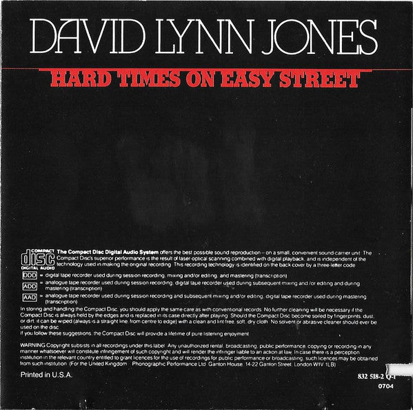 hard-times-on-easy-street