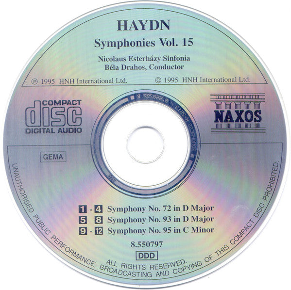 symphonies-vol.-15-(nos.-72,-93-and-95)