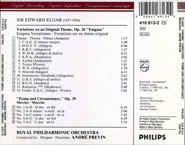 elgar:-"enigma"-variations;-"pomp-&-circumstance"-marches-nos.-1-5